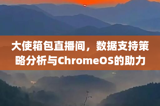 大使箱包直播间，数据支持策略分析与ChromeOS的助力