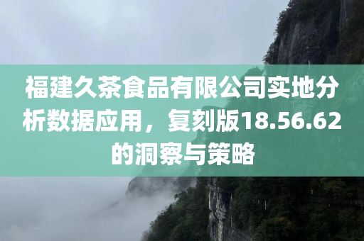 福建久茶食品有限公司实地分析数据应用，复刻版18.56.62的洞察与策略