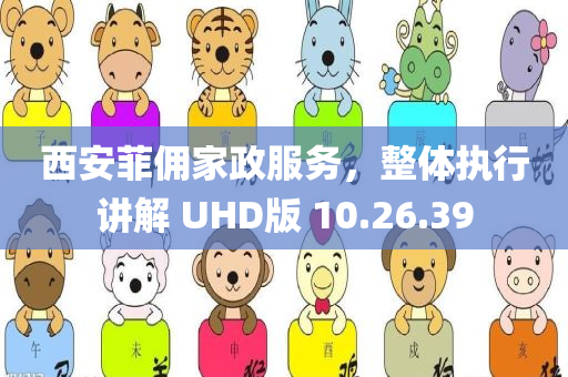 西安菲佣家政服务，整体执行讲解 UHD版 10.26.39