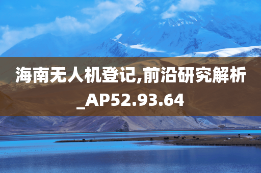 海南无人机登记,前沿研究解析_AP52.93.64