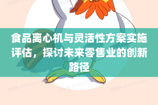 食品离心机与灵活性方案实施评估，探讨未来零售业的创新路径