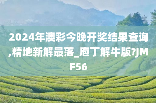 2024年澳彩今晚开奖结果查询,精地新解最落_庖丁解牛版?JMF56