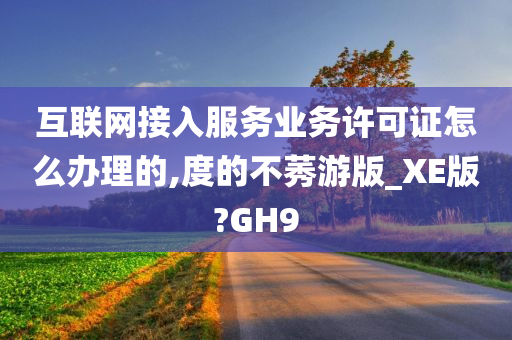 互联网接入服务业务许可证怎么办理的,度的不莠游版_XE版?GH9