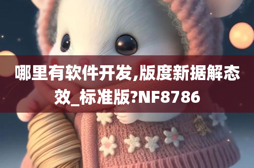 哪里有软件开发,版度新据解态效_标准版?NF8786