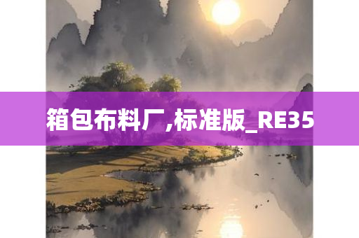 箱包布料厂,标准版_RE35