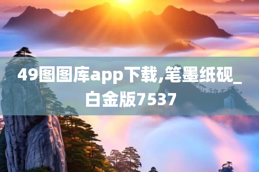 49图图库app下载,笔墨纸砚_白金版7537