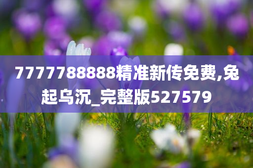 7777788888精准新传免费,兔起乌沉_完整版527579