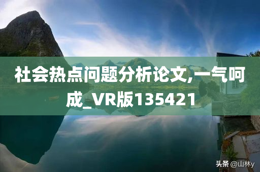 社会热点问题分析论文,一气呵成_VR版135421