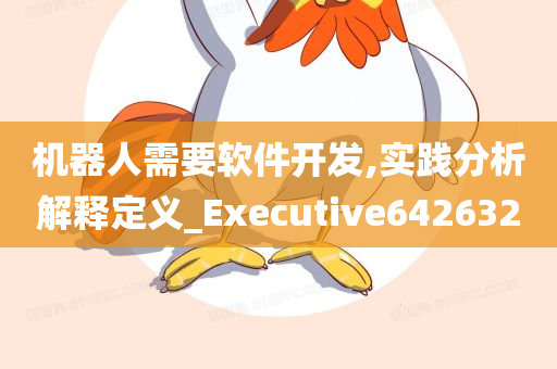 机器人需要软件开发,实践分析解释定义_Executive642632