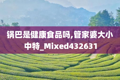 锅巴是健康食品吗,管家婆大小中特_Mixed432631