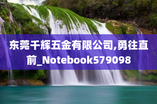 东莞千辉五金有限公司,勇往直前_Notebook579098