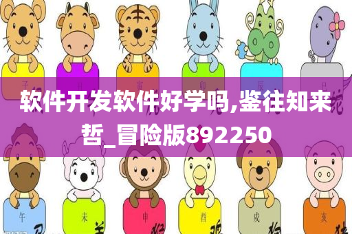 软件开发软件好学吗,鉴往知来哲_冒险版892250