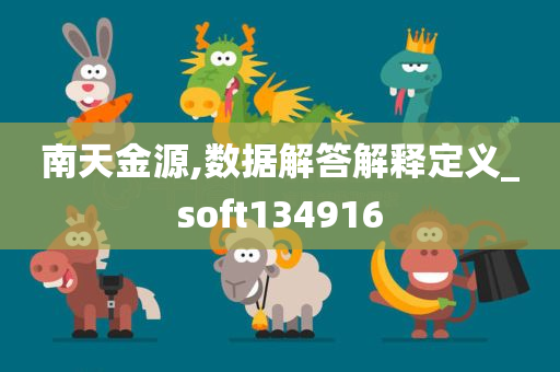 南天金源,数据解答解释定义_soft134916