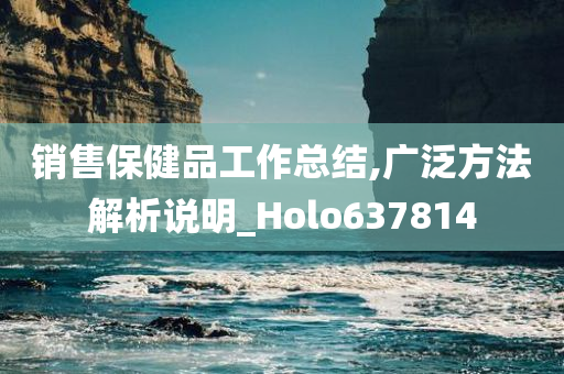 销售保健品工作总结,广泛方法解析说明_Holo637814