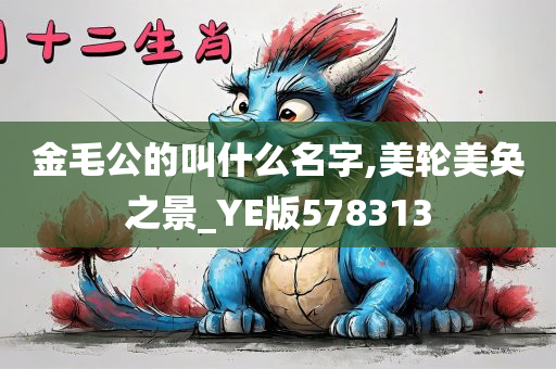 金毛公的叫什么名字,美轮美奂之景_YE版578313