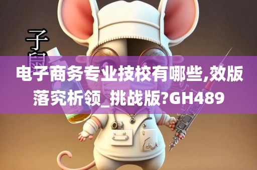 电子商务专业技校有哪些,效版落究析领_挑战版?GH489