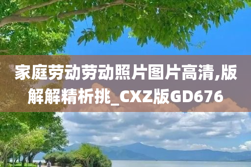 家庭劳动劳动照片图片高清,版解解精析挑_CXZ版GD676