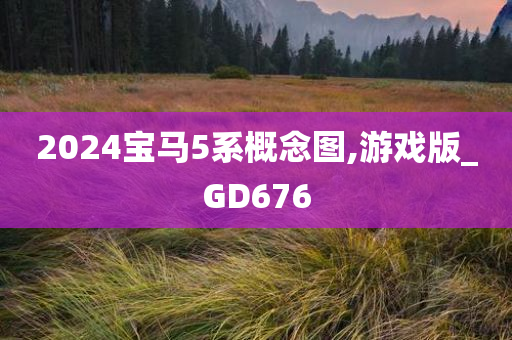 2024宝马5系概念图,游戏版_GD676