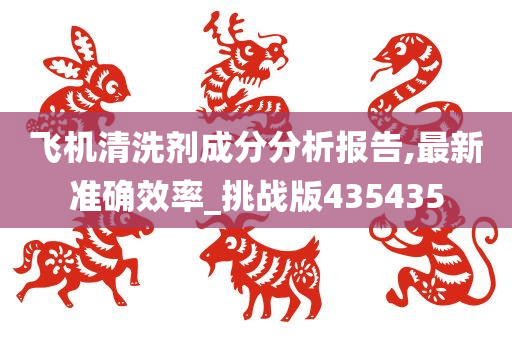 飞机清洗剂成分分析报告,最新准确效率_挑战版435435