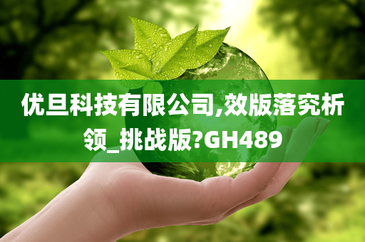 优旦科技有限公司,效版落究析领_挑战版?GH489