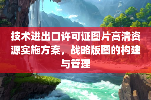 技术进出口许可证图片高清资源实施方案，战略版图的构建与管理