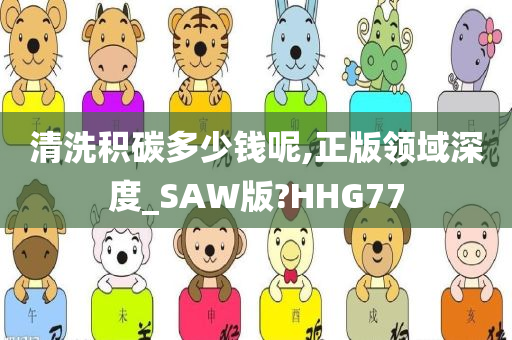 清洗积碳多少钱呢,正版领域深度_SAW版?HHG77