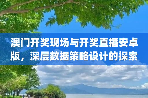 澳门开奖现场与开奖直播安卓版，深层数据策略设计的探索