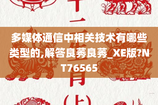 多媒体通信中相关技术有哪些类型的,解答良莠良莠_XE版?NT76565