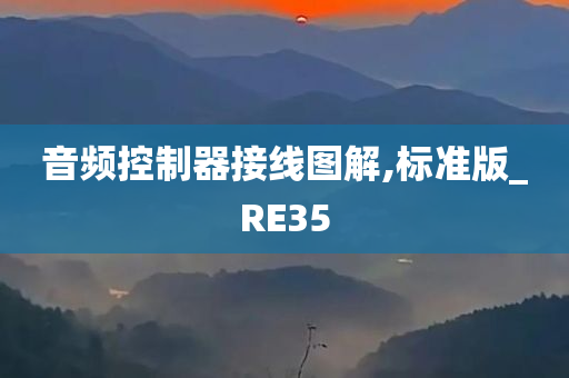 音频控制器接线图解,标准版_RE35