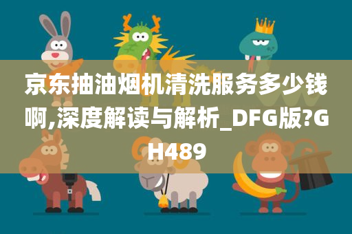 京东抽油烟机清洗服务多少钱啊,深度解读与解析_DFG版?GH489