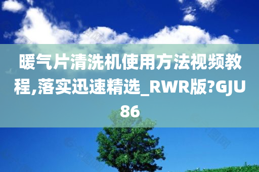 暖气片清洗机使用方法视频教程,落实迅速精选_RWR版?GJU86