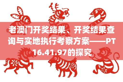 老澳门开奖结果、开奖结果查询与实地执行考察方案——PT16.41.97的探究