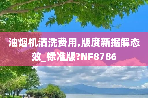 油烟机清洗费用,版度新据解态效_标准版?NF8786