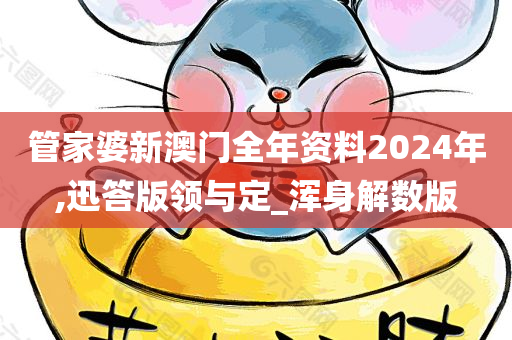 管家婆新澳门全年资料2024年,迅答版领与定_浑身解数版