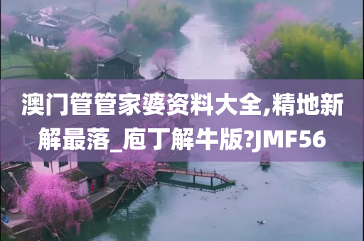 澳门管管家婆资料大全,精地新解最落_庖丁解牛版?JMF56