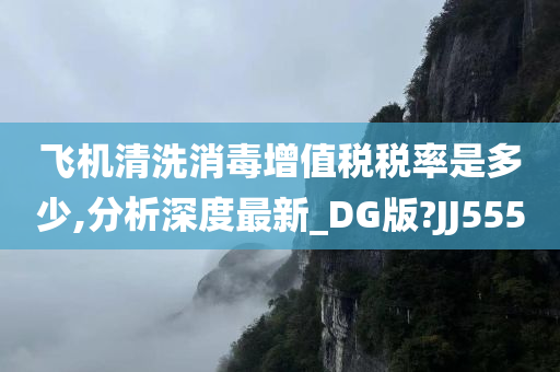 飞机清洗消毒增值税税率是多少,分析深度最新_DG版?JJ555