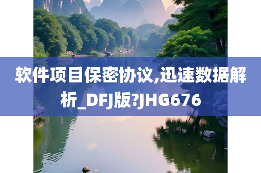 软件项目保密协议,迅速数据解析_DFJ版?JHG676