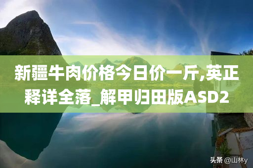 新疆牛肉价格今日价一斤,英正释详全落_解甲归田版ASD2