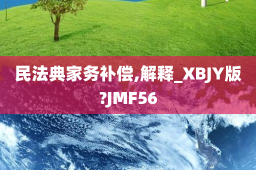 民法典家务补偿,解释_XBJY版?JMF56