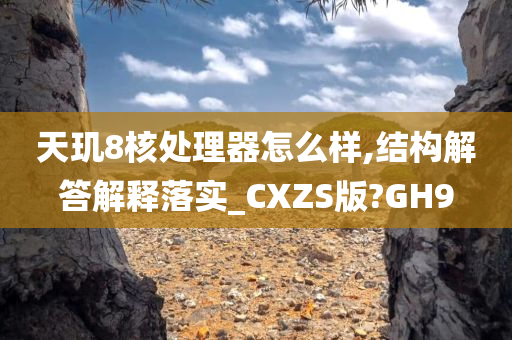 天玑8核处理器怎么样,结构解答解释落实_CXZS版?GH9