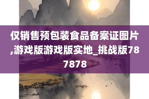 仅销售预包装食品备案证图片,游戏版游戏版实地_挑战版787878