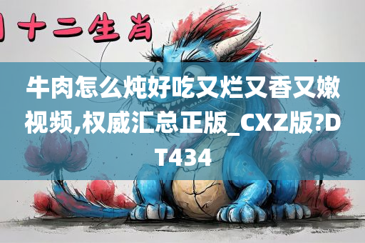 牛肉怎么炖好吃又烂又香又嫩视频,权威汇总正版_CXZ版?DT434