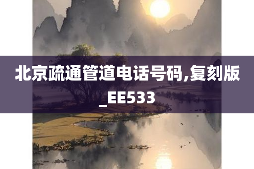 北京疏通管道电话号码,复刻版_EE533