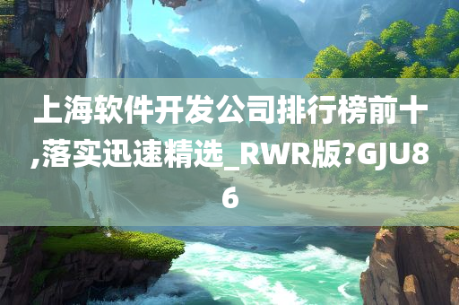 上海软件开发公司排行榜前十,落实迅速精选_RWR版?GJU86