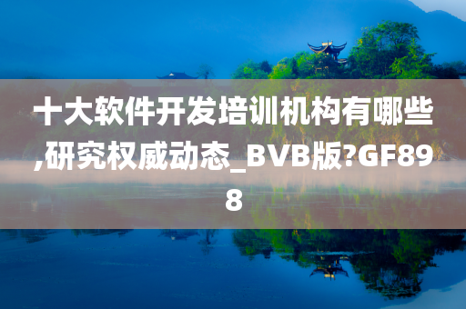 十大软件开发培训机构有哪些,研究权威动态_BVB版?GF898