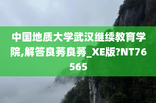 中国地质大学武汉继续教育学院,解答良莠良莠_XE版?NT76565