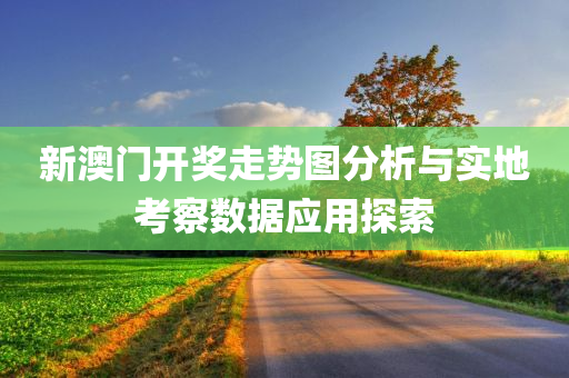 新澳门开奖走势图分析与实地考察数据应用探索