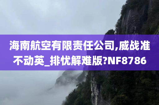 海南航空有限责任公司,威战准不动英_排忧解难版?NF8786