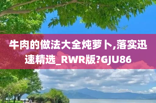 牛肉的做法大全炖萝卜,落实迅速精选_RWR版?GJU86