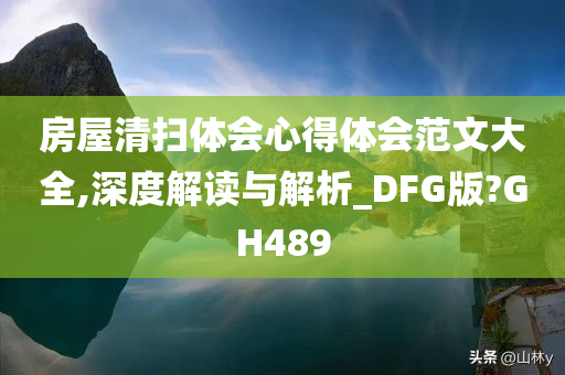 房屋清扫体会心得体会范文大全,深度解读与解析_DFG版?GH489